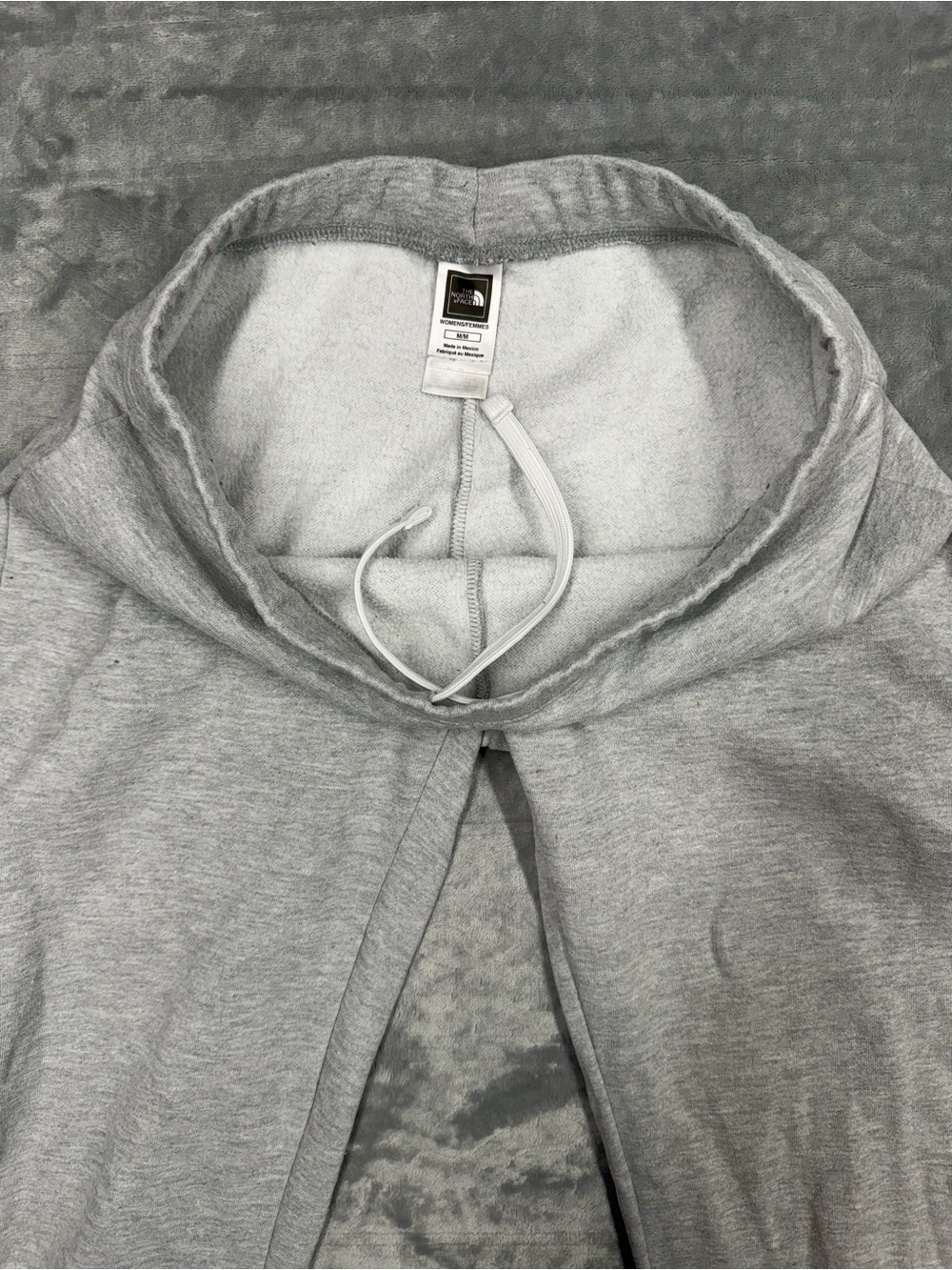 The North Face Light Gray Wide Leg Sweatpants - Picture 2 of 11